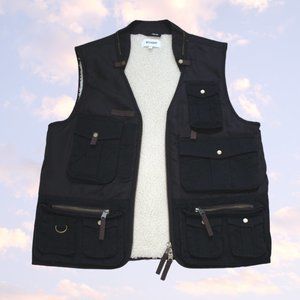 WEEKDAY Sherpa Lined Vest *LIKE NEW